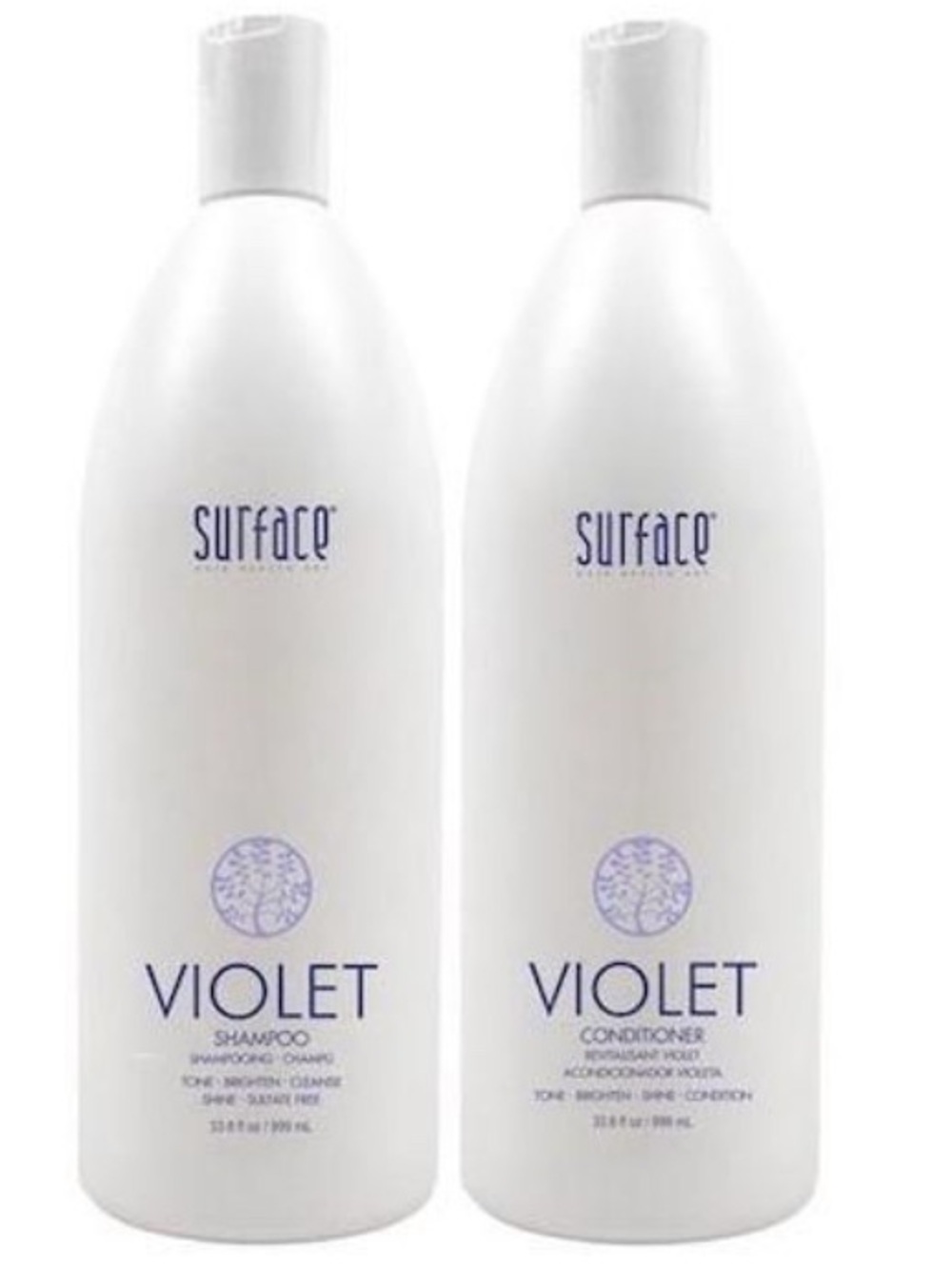 Surface Violet Shampoo & Conditioner Liter Duo